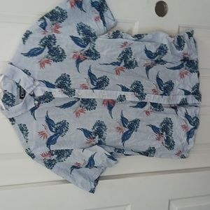 Chaps Men's Adult Sz XL Button Up Shirt